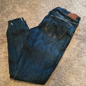 Zara Dark Blue Skinny Jeans